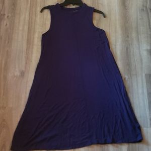 Navy blue tunic dress size 8